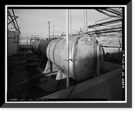 Historic Framed Print, Rocky Mountain Arsenal, Storage Tank, December Seventh Avenue & D Street, Commerce City, Adams County, CO - 5,  17-7/8" x 21-7/8"