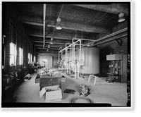 Historic Framed Print, Rocky Mountain Arsenal, Boiler Plant-Central Gas Heat Plant, 1022 feet South of December Seventh Avenue; 525 fe, Commerce City, Adams County, CO - 4,  17-7/8" x 21-7/8"