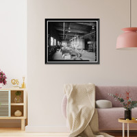 Historic Framed Print, Rocky Mountain Arsenal, Boiler Plant-Central Gas Heat Plant, 1022 feet South of December Seventh Avenue; 525 fe, Commerce City, Adams County, CO - 4,  17-7/8" x 21-7/8"