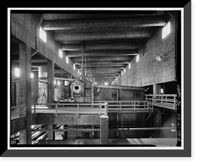 Historic Framed Print, Rocky Mountain Arsenal, Boiler Plant-Central Gas Heat Plant, 1022 feet South of December Seventh Avenue; 525 fe, Commerce City, Adams County, CO - 5,  17-7/8" x 21-7/8"