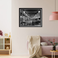 Historic Framed Print, Rocky Mountain Arsenal, Boiler Plant-Central Gas Heat Plant, 1022 feet South of December Seventh Avenue; 525 fe, Commerce City, Adams County, CO - 5,  17-7/8" x 21-7/8"