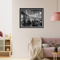 Historic Framed Print, Rocky Mountain Arsenal, Boiler Plant-Central Gas Heat Plant, 1022 feet South of December Seventh Avenue; 525 fe, Commerce City, Adams County, CO - 6,  17-7/8" x 21-7/8"
