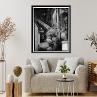 Historic Framed Print, Rocky Mountain Arsenal, Electric Power Plant, 1022 feet South of December Seventh Avenue; 280 fe, Commerce City, Adams County, CO - 4,  17-7/8" x 21-7/8"