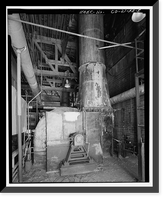 Historic Framed Print, Rocky Mountain Arsenal, Electric Power Plant, 1022 feet South of December Seventh Avenue; 280 fe, Commerce City, Adams County, CO - 5,  17-7/8" x 21-7/8"