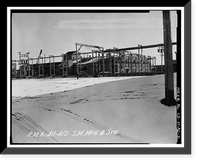 Historic Framed Print, Rocky Mountain Arsenal, Sulfur Monochloride & Dichloride Manufacturing, 1003 feet South of December Seventh Avenue; 412 fe, Commerce City, Adams County, CO - 2,  17-7/8" x 21-7/8"