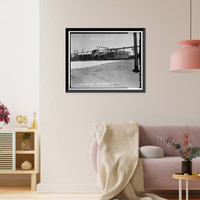 Historic Framed Print, Rocky Mountain Arsenal, Sulfur Monochloride & Dichloride Manufacturing, 1003 feet South of December Seventh Avenue; 412 fe, Commerce City, Adams County, CO - 2,  17-7/8" x 21-7/8"