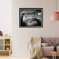 Historic Framed Print, Rocky Mountain Arsenal, Crude Mustard & Aldrin Manufacturing, 1200 feet South of December Seventh Avenue; 600 fe, Commerce City, Adams County, CO - 7,  17-7/8" x 21-7/8"