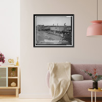 Historic Framed Print, Rocky Mountain Arsenal, Crude Mustard & Aldrin Manufacturing, 1200 feet South of December Seventh Avenue; 600 fe, Commerce City, Adams County, CO - 9,  17-7/8" x 21-7/8"