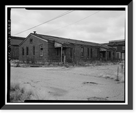 Historic Framed Print, Rocky Mountain Arsenal, Administration-Laboratory- Change House-Bomb Rail, 420 feet South of December Seventh Avenue; 530 fee, Commerce City, Adams County, CO - 2,  17-7/8" x 21-7/8"