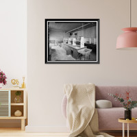Historic Framed Print, Rocky Mountain Arsenal, Administration-Laboratory- Change House-Bomb Rail, 420 feet South of December Seventh Avenue; 530 fee, Commerce City, Adams County, CO - 3,  17-7/8" x 21-7/8"