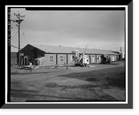 Historic Framed Print, Rocky Mountain Arsenal, Laboratory Building, 510 feet South of December Seventh Avenue; 175 fee, Commerce City, Adams County, CO - 2,  17-7/8" x 21-7/8"