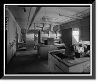 Historic Framed Print, Rocky Mountain Arsenal, Laboratory Building, 510 feet South of December Seventh Avenue; 175 fee, Commerce City, Adams County, CO - 3,  17-7/8" x 21-7/8"