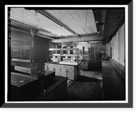 Historic Framed Print, Rocky Mountain Arsenal, Laboratory Building, 510 feet South of December Seventh Avenue; 175 fee, Commerce City, Adams County, CO - 4,  17-7/8" x 21-7/8"