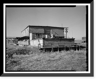 Historic Framed Print, Rocky Mountain Arsenal, Goop Mixing & Filling Building, 1480 feet South of December Seventh Avenue; 900 fe, Commerce City, Adams County, CO - 4,  17-7/8" x 21-7/8"