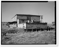 Historic Framed Print, Rocky Mountain Arsenal, Goop Mixing & Filling Building, 1480 feet South of December Seventh Avenue; 900 fe, Commerce City, Adams County, CO - 4,  17-7/8" x 21-7/8"