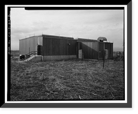 Historic Framed Print, Rocky Mountain Arsenal, Explosives Blending Building, 2180 feet South of December Seventh Avenue; 900 fe, Commerce City, Adams County, CO - 2,  17-7/8" x 21-7/8"