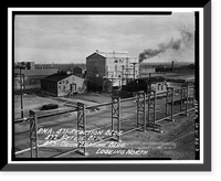 Historic Framed Print, Rocky Mountain Arsenal, Thionyl Chloride Reaction-Drum Loading Building, 1190 feet South of December Seventh Avenue; 1070 f, Commerce City, Adams County, CO - 3,  17-7/8" x 21-7/8"