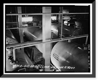 Historic Framed Print, Rocky Mountain Arsenal, Lewisite Filling & Distilled Mustard Filling Building, 420 feet South of December Seventh Avenue; 820 fee, Commerce City, Adams County, CO - 4,  17-7/8" x 21-7/8"