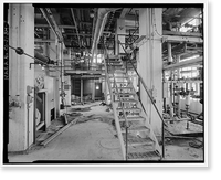 Historic Framed Print, Rocky Mountain Arsenal, Lewisite Reactor & Distilled Mustard Distillation Building, 420 feet South of December Seventh Avenue; 1070 fe, Commerce City, Adams County, CO - 7,  17-7/8" x 21-7/8"