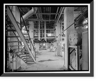 Historic Framed Print, Rocky Mountain Arsenal, Lewisite Reactor & Distilled Mustard Distillation Building, 420 feet South of December Seventh Avenue; 1070 fe, Commerce City, Adams County, CO - 8,  17-7/8" x 21-7/8"