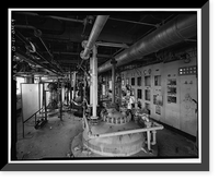Historic Framed Print, Rocky Mountain Arsenal, Lewisite Reactor & Distilled Mustard Distillation Building, 420 feet South of December Seventh Avenue; 1070 fe, Commerce City, Adams County, CO - 9,  17-7/8" x 21-7/8"