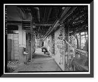 Historic Framed Print, Rocky Mountain Arsenal, Lewisite-Distilled Mustard Manufacturing Building, 540 feet South of December Seventh Avenue; 1100 fe, Commerce City, Adams County, CO - 6,  17-7/8" x 21-7/8"