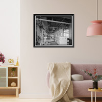 Historic Framed Print, Rocky Mountain Arsenal, Lewisite-Distilled Mustard Manufacturing Building, 540 feet South of December Seventh Avenue; 1100 fe, Commerce City, Adams County, CO - 8,  17-7/8" x 21-7/8"