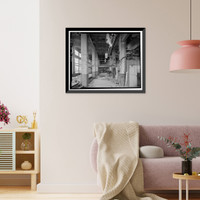 Historic Framed Print, Rocky Mountain Arsenal, Lewisite-Distilled Mustard Manufacturing Building, 540 feet South of December Seventh Avenue; 1100 fe, Commerce City, Adams County, CO - 10,  17-7/8" x 21-7/8"