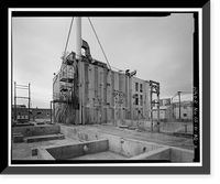 Historic Framed Print, Rocky Mountain Arsenal, Acetylene Scrubbing Building-Product Development Laboratory, 700 feet South of December Seventh Avenue; 1030 fe, Commerce City, Adams County, CO - 2,  17-7/8" x 21-7/8"