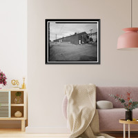 Historic Framed Print, Rocky Mountain Arsenal, Pesticide Filling & Storage Building, 390 feet South of December Seventh Avenue; 200 fee, Commerce City, Adams County, CO - 2,  17-7/8" x 21-7/8"