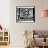 Historic Framed Print, Rocky Mountain Arsenal, Thaw House-Distilled Mustard Drum Disposal, 410 feet South of December Seventh Avenue; 1640 fe, Commerce City, Adams County, CO - 3,  17-7/8" x 21-7/8"