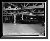 Historic Framed Print, Rocky Mountain Arsenal, White Phosphorous Filling-Acetylene Generation Building-Warehouse, 840 feet South of December Seventh Avenue; 1030 fe, Commerce City, Adams County, CO - 5,  17-7/8" x 21-7/8"