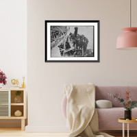 Historic Framed Print, Wilson on GEO.WASH. - 2,  17-7/8" x 21-7/8"