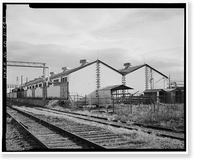 Historic Framed Print, Rocky Mountain Arsenal, Mustard Filling & Storage Building, 280 feet South of December Seventh Avenue; 2130 fe, Commerce City, Adams County, CO - 2,  17-7/8" x 21-7/8"