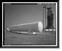 Historic Framed Print, Cape Canaveral Air Station, Launch Complex 17, Facility 28419, East end of Lighthouse Road, Cape Canaveral, Brevard County, FL - 4,  17-7/8" x 21-7/8"