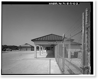 Historic Framed Print, Cape Canaveral Air Station, Launch Complex 17, Facility 28425, East end of Lighthouse Road, Cape Canaveral, Brevard County, FL - 3,  17-7/8" x 21-7/8"