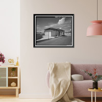 Historic Framed Print, Cape Canaveral Air Station, Launch Complex 17, Facility 28425, East end of Lighthouse Road, Cape Canaveral, Brevard County, FL - 5,  17-7/8" x 21-7/8"