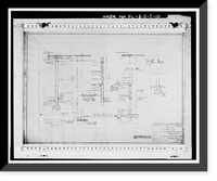 Historic Framed Print, Cape Canaveral Air Station, Launch Complex 17, Facility 36001, East end of Lighthouse Road, Cape Canaveral, Brevard County, FL - 10,  17-7/8" x 21-7/8"