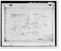 Historic Framed Print, Cape Canaveral Air Station, Launch Complex 17, Facility 36001, East end of Lighthouse Road, Cape Canaveral, Brevard County, FL - 10,  17-7/8" x 21-7/8"