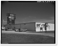 Historic Framed Print, Cape Canaveral Air Station, Launch Complex 17, Facility 36006, East end of Lighthouse Road, Cape Canaveral, Brevard County, FL - 2,  17-7/8" x 21-7/8"