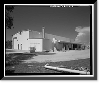 Historic Framed Print, Cape Canaveral Air Station, Launch Complex 17, Facility 36009, East end of Lighthouse Road, Cape Canaveral, Brevard County, FL - 3,  17-7/8" x 21-7/8"