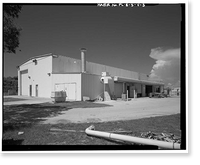 Historic Framed Print, Cape Canaveral Air Station, Launch Complex 17, Facility 36009, East end of Lighthouse Road, Cape Canaveral, Brevard County, FL - 3,  17-7/8" x 21-7/8"