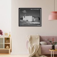 Historic Framed Print, Cape Canaveral Air Station, Launch Complex 17, Facility 28414, East end of Lighthouse Road, Cape Canaveral, Brevard County, FL - 4,  17-7/8" x 21-7/8"