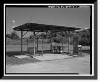 Historic Framed Print, Cape Canaveral Air Station, Launch Complex 17, Facility 28421, East end of Lighthouse Road, Cape Canaveral, Brevard County, FL,  17-7/8" x 21-7/8"