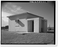 Historic Framed Print, Cape Canaveral Air Station, Launch Complex 17, Facility 36002, East end of Lighthouse Road, Cape Canaveral, Brevard County, FL - 2,  17-7/8" x 21-7/8"
