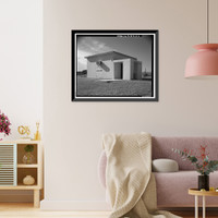 Historic Framed Print, Cape Canaveral Air Station, Launch Complex 17, Facility 36002, East end of Lighthouse Road, Cape Canaveral, Brevard County, FL - 2,  17-7/8" x 21-7/8"