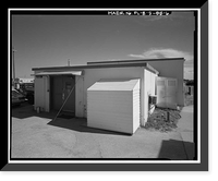 Historic Framed Print, Cape Canaveral Air Station, Launch Complex 17, Facility 36004, East end of Lighthouse Road, Cape Canaveral, Brevard County, FL - 6,  17-7/8" x 21-7/8"