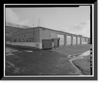 Historic Framed Print, Kodiak Naval Operating Base, Building No. 10, U.S. Coast Guard Station, Kodiak, Kodiak Island Borough, AK - 2,  17-7/8" x 21-7/8"