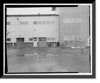 Historic Framed Print, Kodiak Naval Operating Base, Hangar, U.S. Coast Guard Station, Kodiak, Kodiak Island Borough, AK - 9,  17-7/8" x 21-7/8"