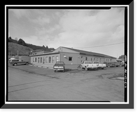 Historic Framed Print, Kodiak Naval Operating Base, Offices, U.S. Coast Guard Station, Kodiak, Kodiak Island Borough, AK - 2,  17-7/8" x 21-7/8"